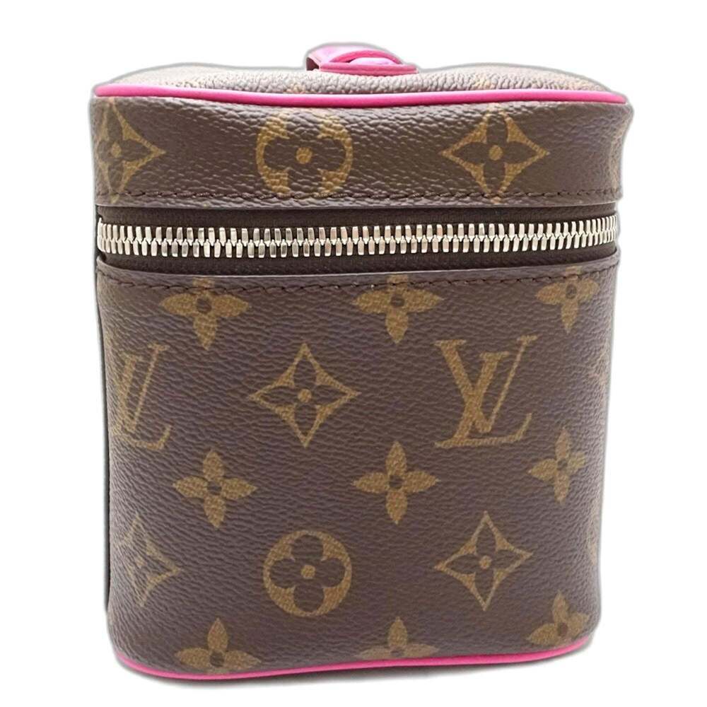 LOUIS VUITTON Authentic Brown Monogram Vanity Bag - Picture 3 of 9